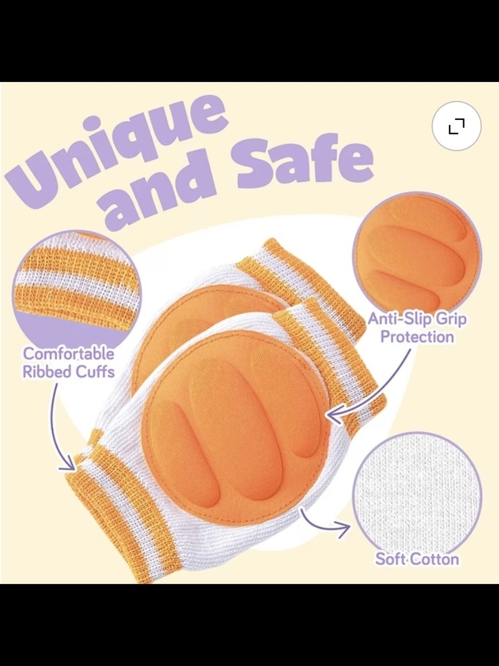 Visland baby knee pads